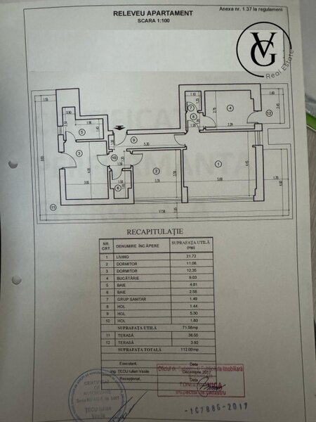 Baneasa apartament penthouse cu vedere panoramica